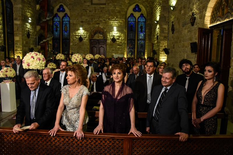 Wedding of Toni Chidiac and Joanna Khoury - Church